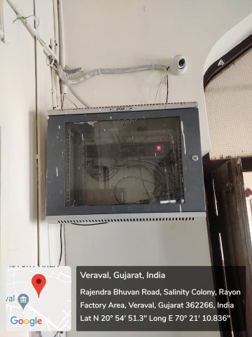 CCTV & Switch in Library